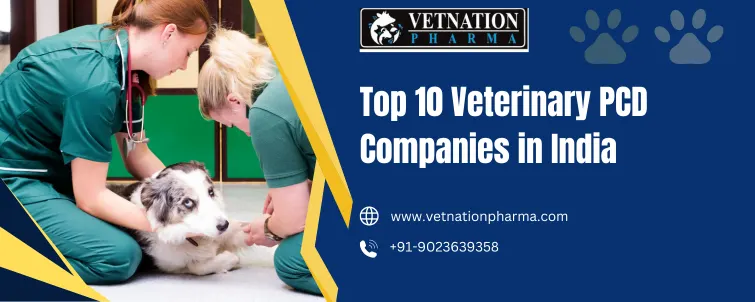 Top 10 Veterinary PCD Companies in India