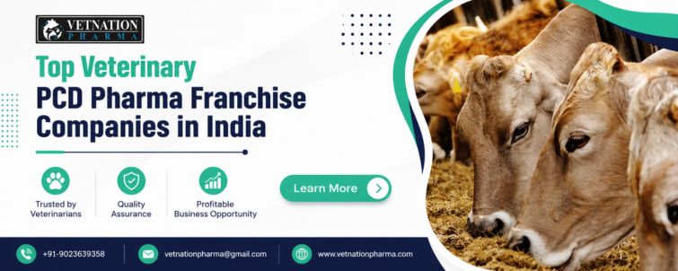 Top Veterinary Pcd Pharma Franchise Companies In India