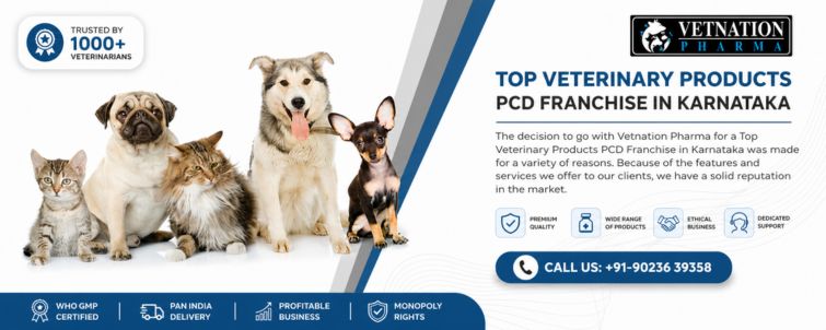 Top Veterinary Products Pcd Franchise In Karnataka